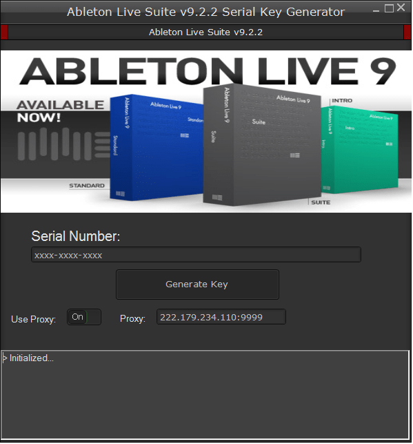 Ableton Live 9 Serial Number Generator